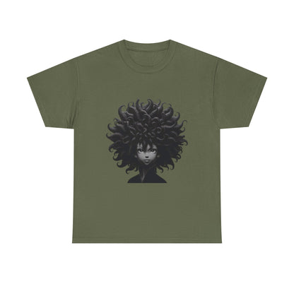 Bold Natural Hair Unisex Tee | Gift for Her, Fashion T-Shirt, Afro Art, Black Culture, Self-Love Tees