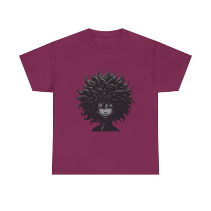 Bold Natural Hair Unisex Tee | Gift for Her, Fashion T-Shirt, Afro Art, Black Culture, Self-Love Tees