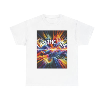 Vibrant Graphic Tee | I Am The Vibe | Unisex Cotton T-Shirt | Trendy Apparel | Gift Idea | Festival Wear | Everyday Style