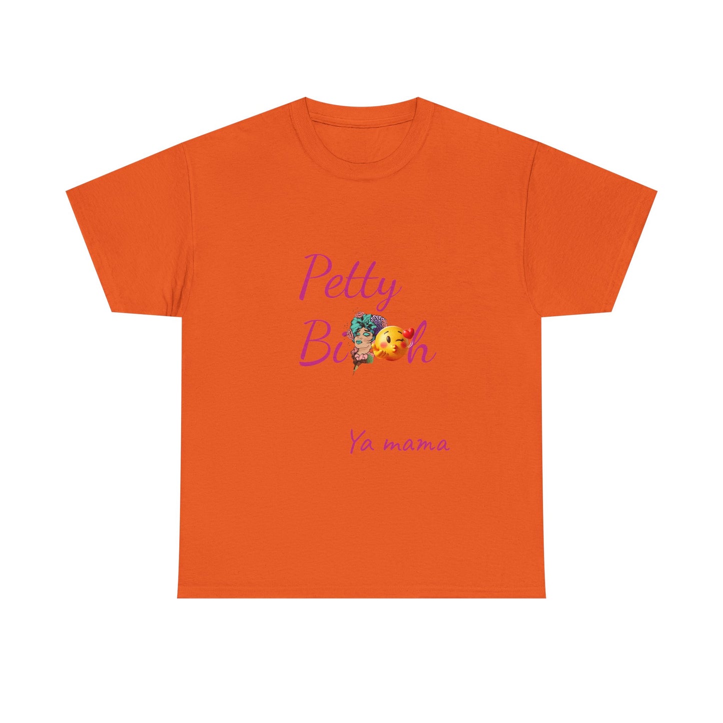 Petty Bi@#h Unisex Heavy Cotton Tee | Fun Summer Vibes, Perfect for Friends, Beach Days, Casual Outings, Gifts