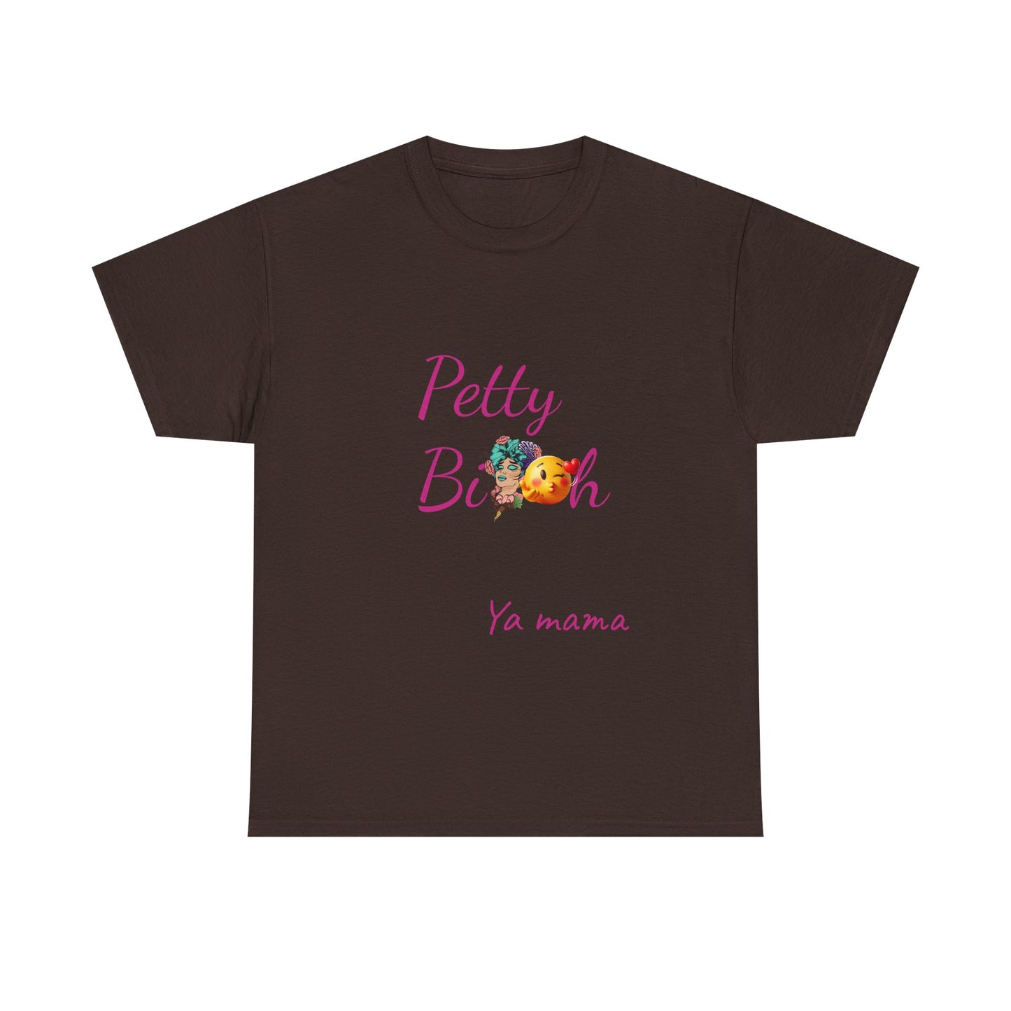 Petty Bi@#h Unisex Heavy Cotton Tee | Fun Summer Vibes, Perfect for Friends, Beach Days, Casual Outings, Gifts
