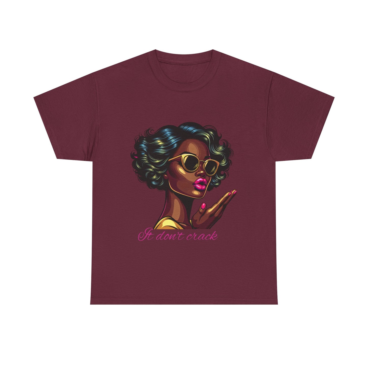 Stylish Afrocentric T-Shirt, It don't crack