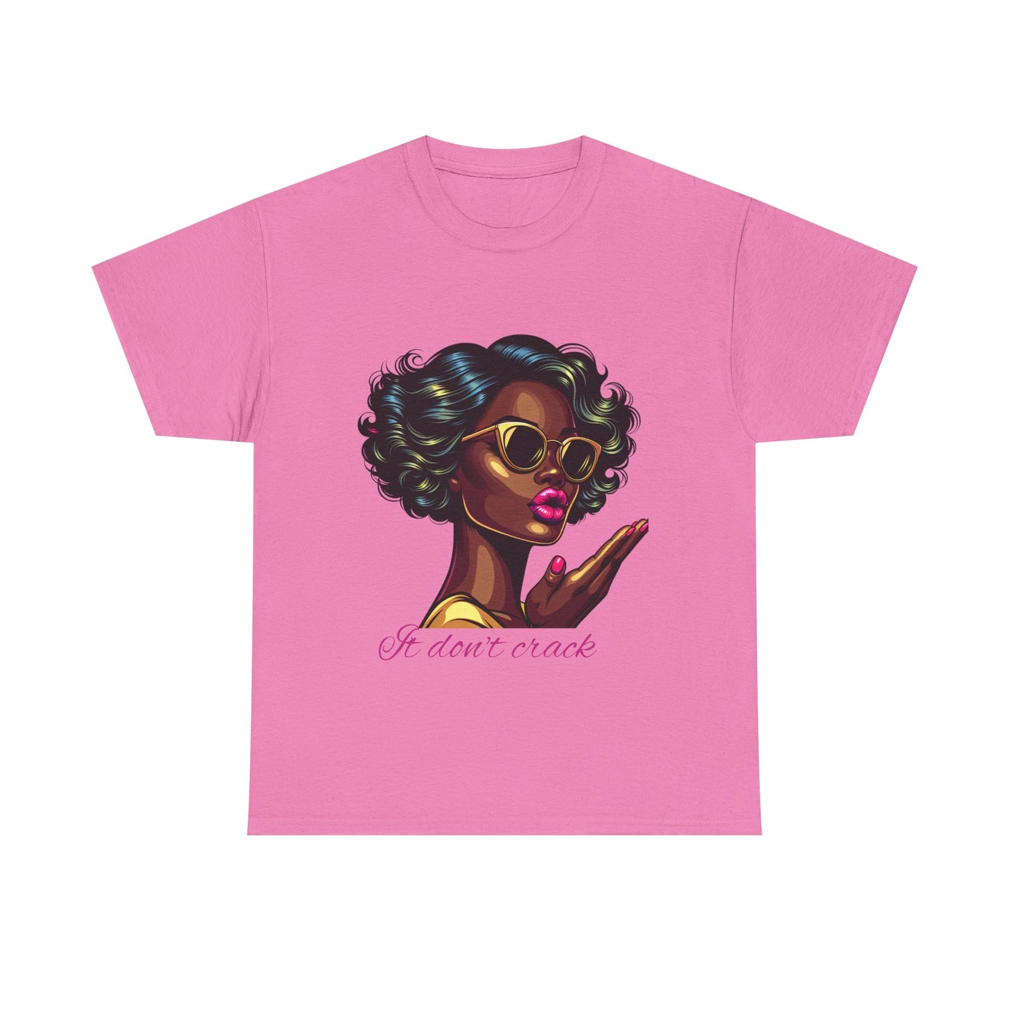 Stylish Afrocentric T-Shirt, It don't crack