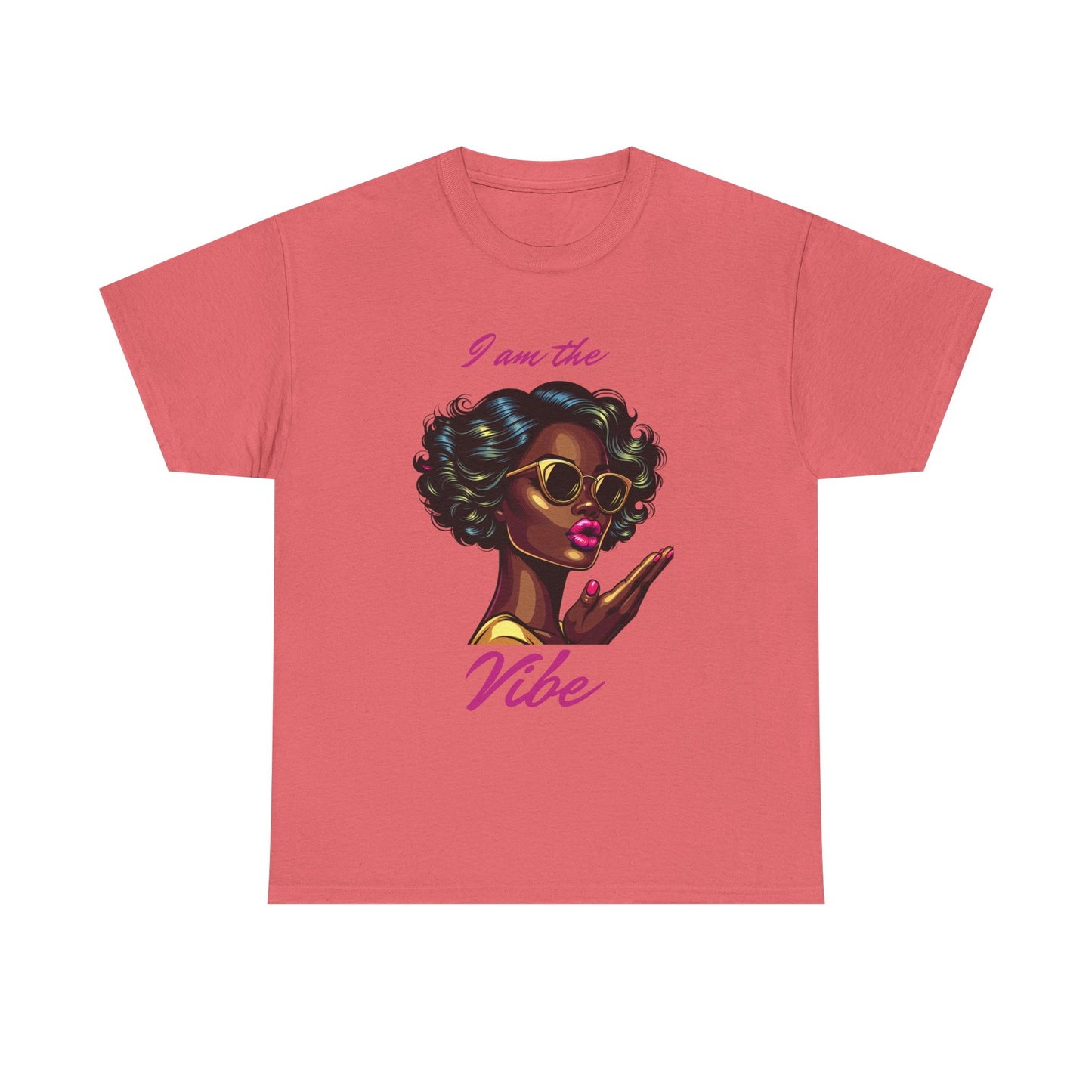 Stylish Graphic Tee, I Am the Vibe T-Shirt, Unisex Casual Top, Gift for Trendy Friends, Summer Outfit Essentials, Fun Statement Shirt