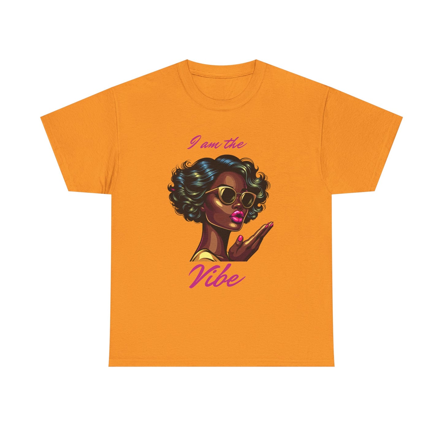 Stylish Graphic Tee, I Am the Vibe T-Shirt, Unisex Casual Top, Gift for Trendy Friends, Summer Outfit Essentials, Fun Statement Shirt