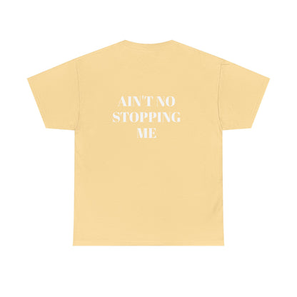 All Gas No Breaks FRONT AND BACK Unisex Heavy Cotton Tee - Motivational Graphic T-Shirt for Car Lovers