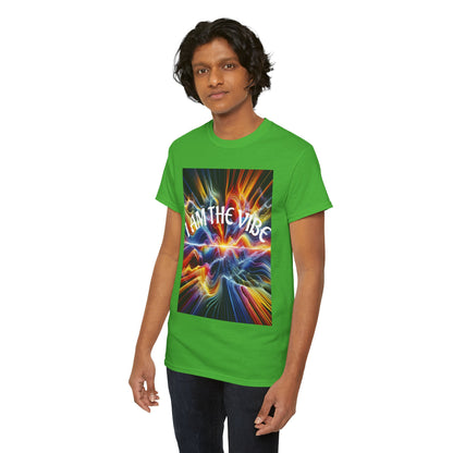 Vibrant Graphic Tee | I Am The Vibe | Unisex Cotton T-Shirt | Trendy Apparel | Gift Idea | Festival Wear | Everyday Style