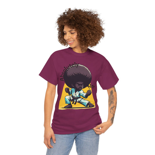 Vintage Cartoon Martial Arts Tee - Unisex Funny Shirt, Gift for Anime Lovers, Cool Casual Wear, Retro Style Clothing, Perfect for Birthdays