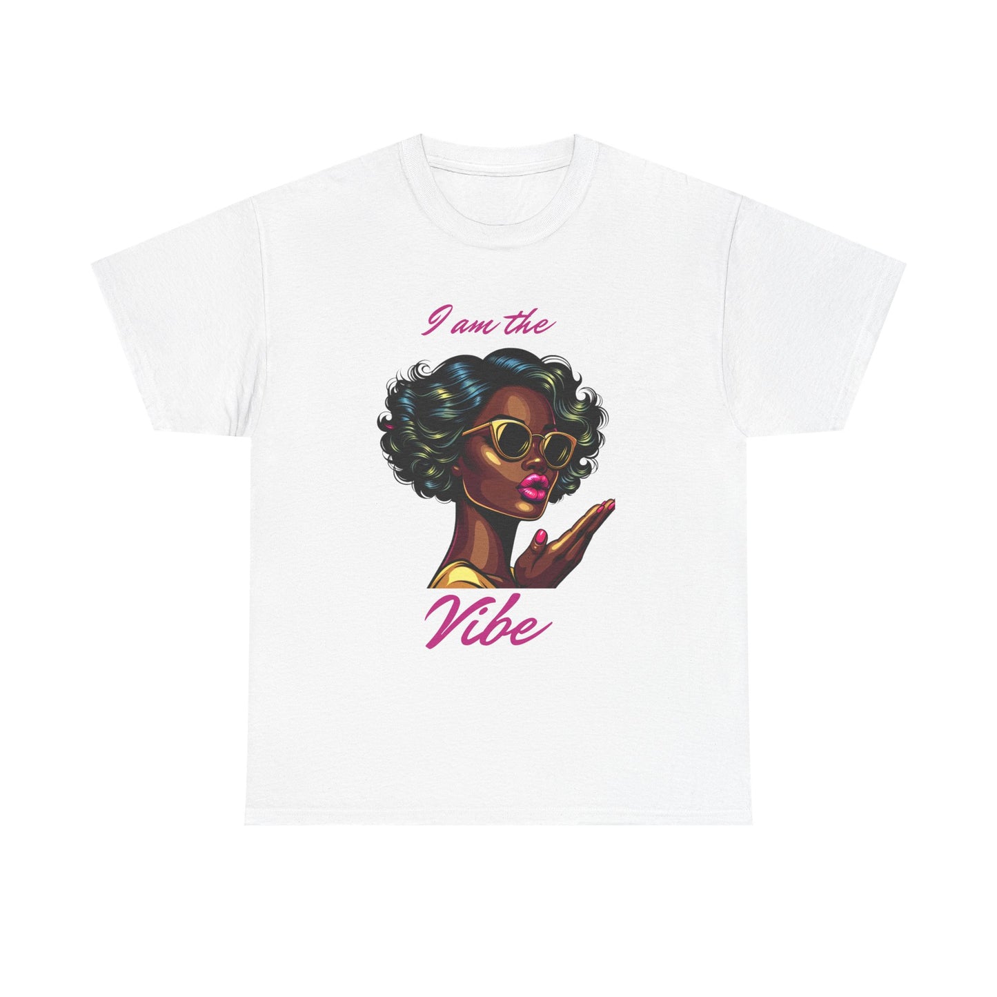 Stylish Graphic Tee, I Am the Vibe T-Shirt, Unisex Casual Top, Gift for Trendy Friends, Summer Outfit Essentials, Fun Statement Shirt