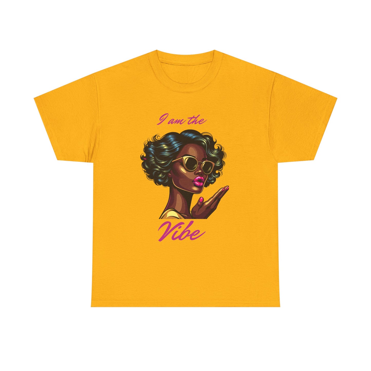 Stylish Graphic Tee, I Am the Vibe T-Shirt, Unisex Casual Top, Gift for Trendy Friends, Summer Outfit Essentials, Fun Statement Shirt