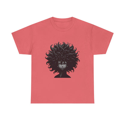 Bold Natural Hair Unisex Tee | Gift for Her, Fashion T-Shirt, Afro Art, Black Culture, Self-Love Tees